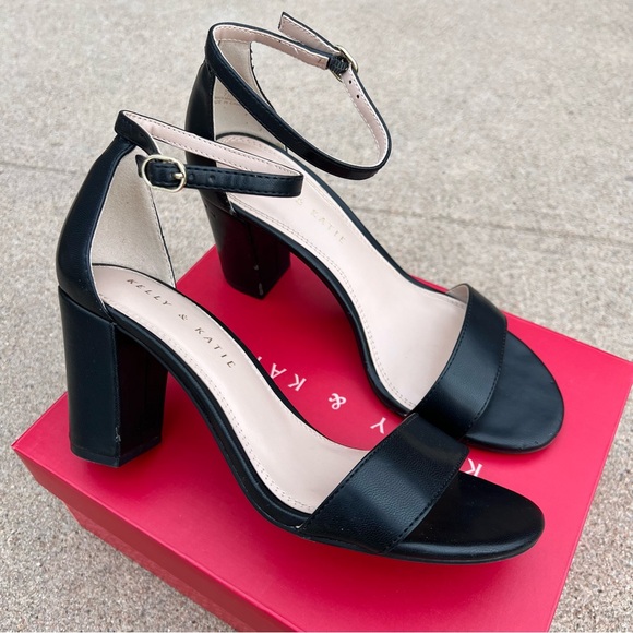 Kelly & Katie Shoes - Kelly & Katie Ankle Strap Heels